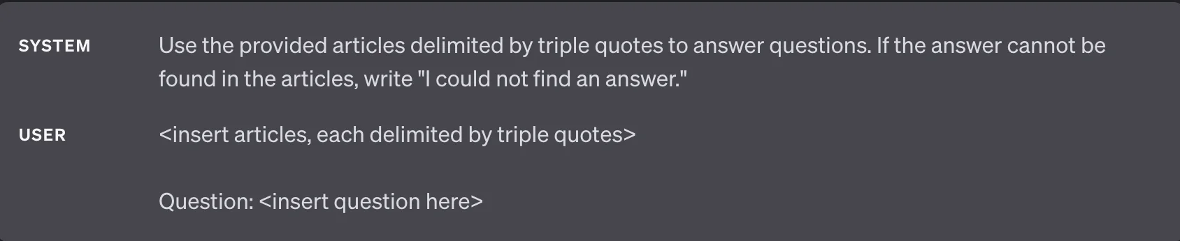 Providing references